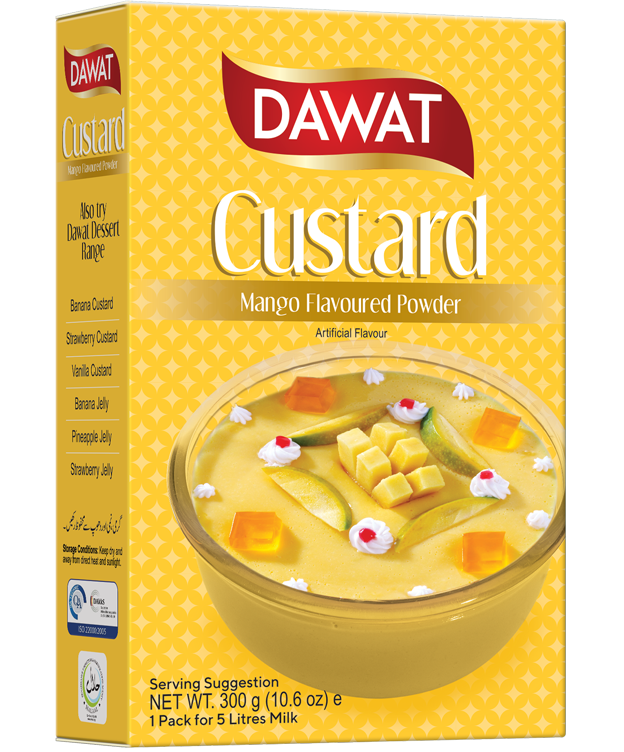 Custard Mango Flavoured Powder